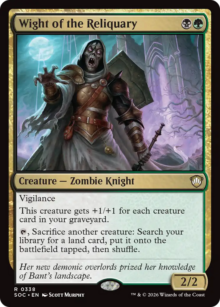 Wight of the Reliquary [Secrets of Strixhaven Commander] | Devastation Store
