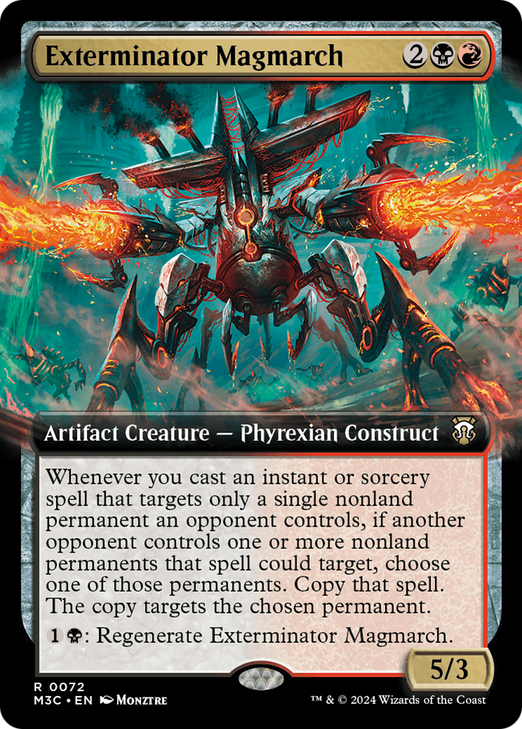 Exterminator Magmarch (Extended Art) [Modern Horizons 3 Commander] | Devastation Store