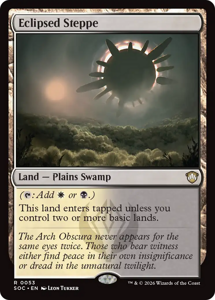 Eclipsed Steppe [Secrets of Strixhaven Commander] | Devastation Store