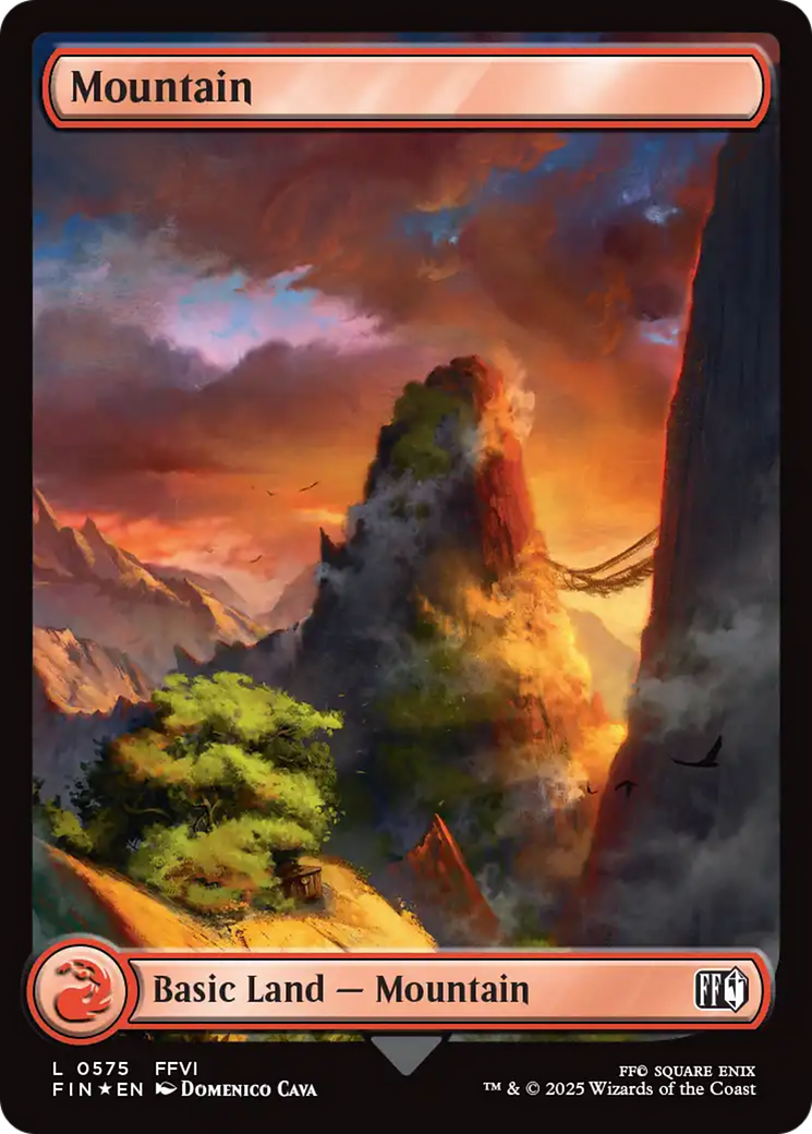 Mountain (0575) (Surge Foil) [FINAL FANTASY] | Devastation Store