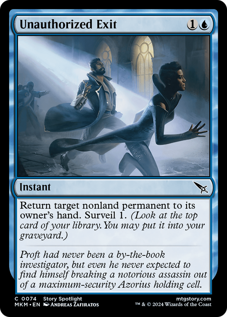 Unauthorized Exit [Murders at Karlov Manor] | Devastation Store