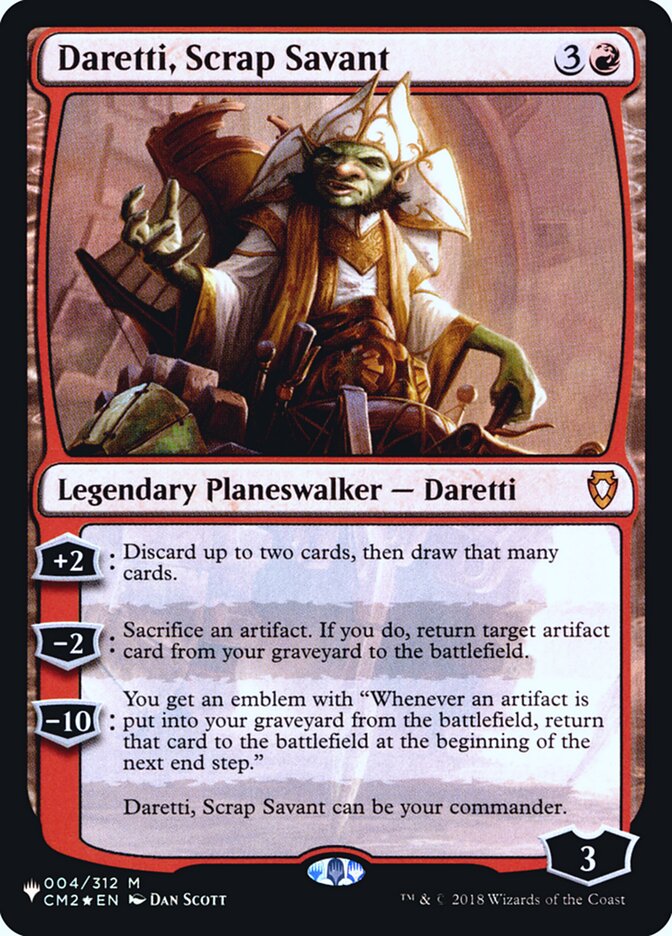 Daretti, Scrap Savant [Secret Lair: Heads I Win, Tails You Lose] | Devastation Store