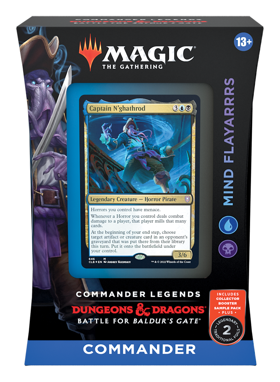 Commander Legends: Battle for Baldur's Gate - Commander Deck (Mind Flayarrrs) | Devastation Store