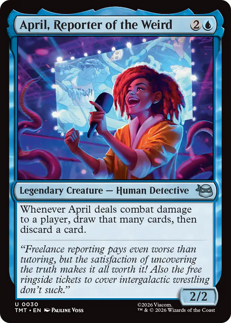April, Reporter of the Weird [Teenage Mutant Ninja Turtles] - Devastation Store | Devastation Store