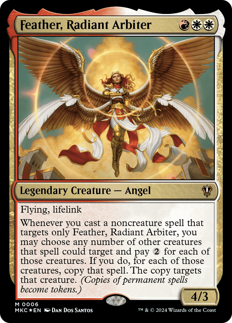 Feather, Radiant Arbiter [Murders at Karlov Manor Commander] | Devastation Store
