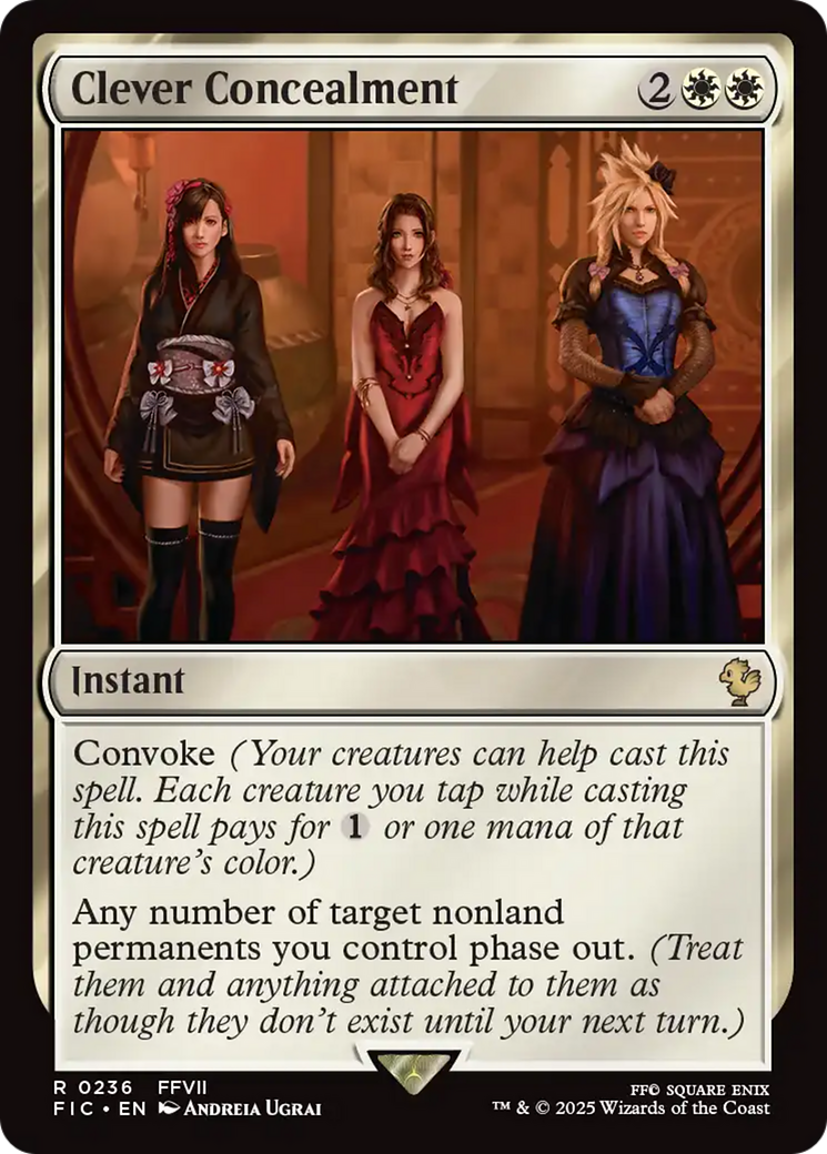 Clever Concealment [FINAL FANTASY Commander] | Devastation Store