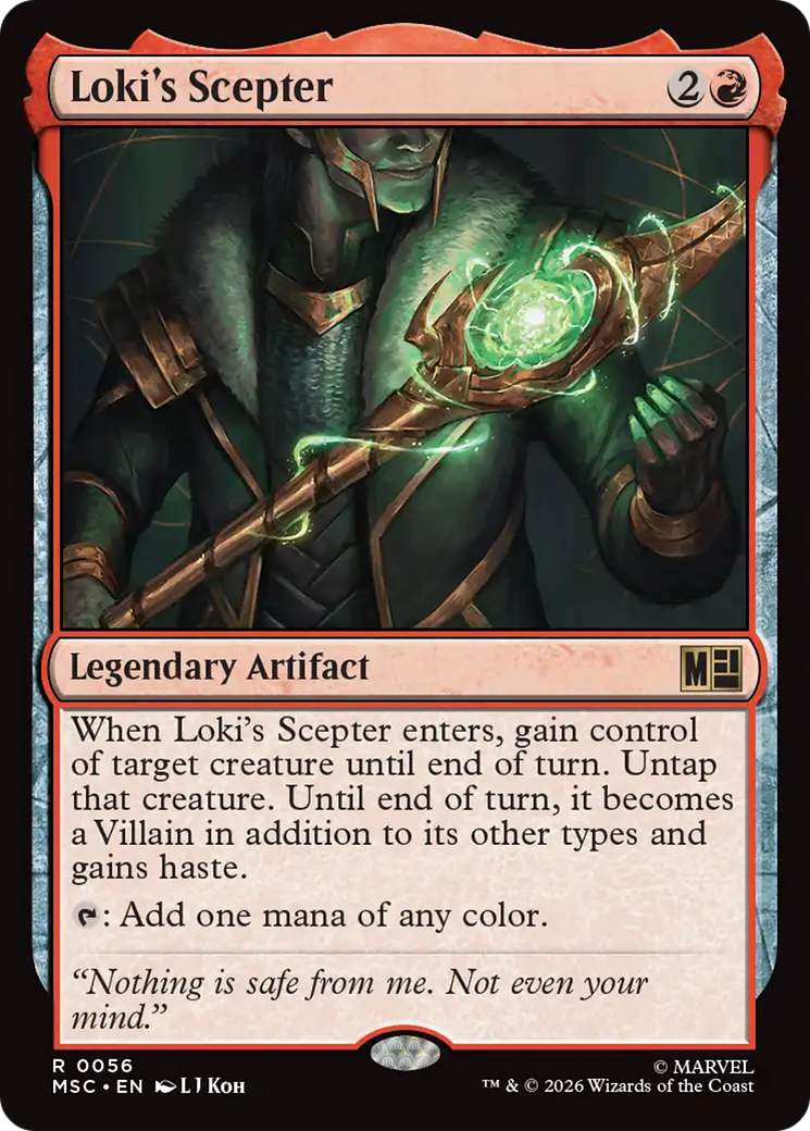 Loki's Scepter [Marvel Super Heroes Commander] | Devastation Store