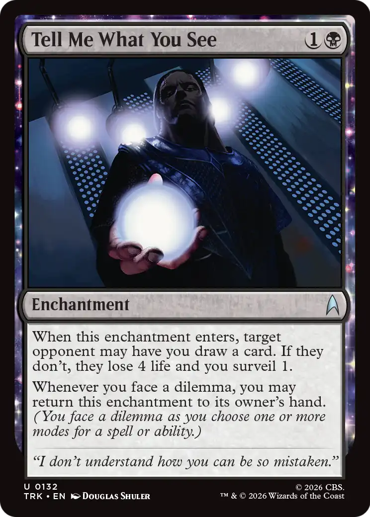 Tell Me What You See [Star Trek] | Devastation Store