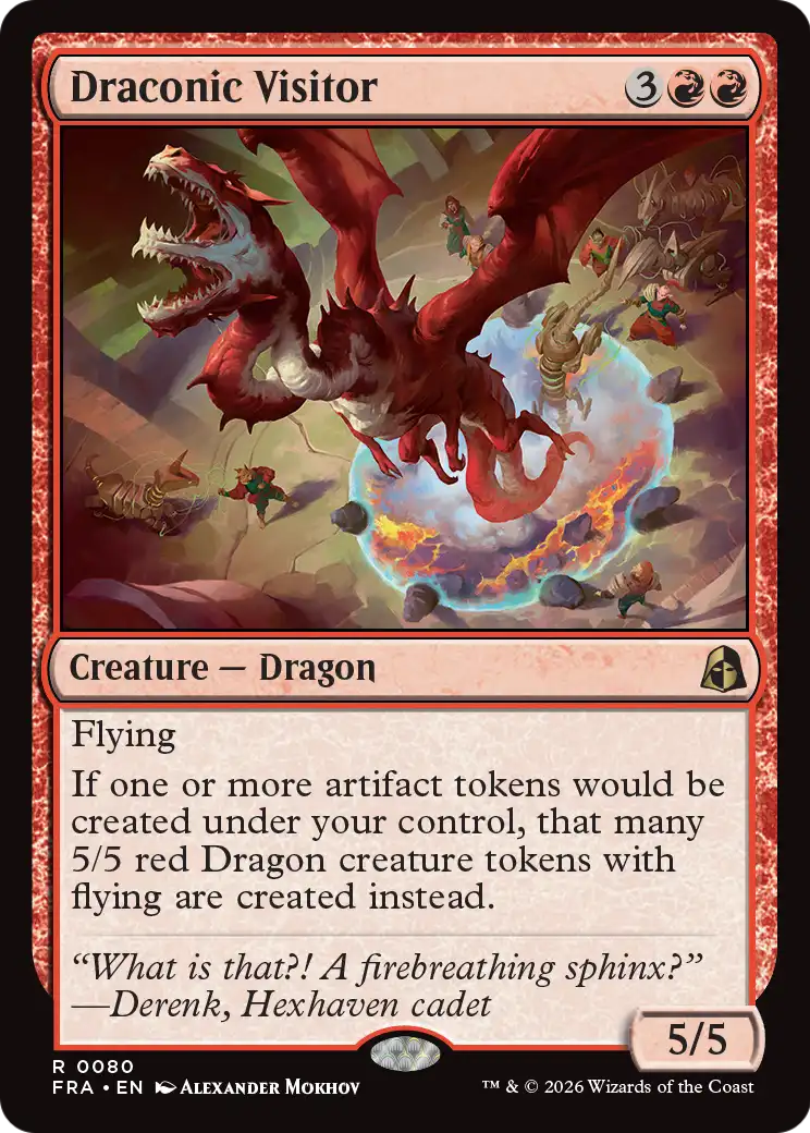 Draconic Visitor [Reality Fracture] | Devastation Store