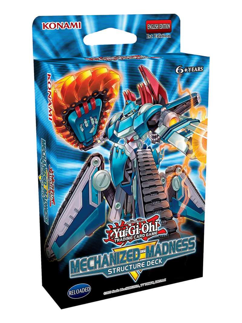 Mechanized Madness - Structure Deck Display (1st Edition) | Devastation Store
