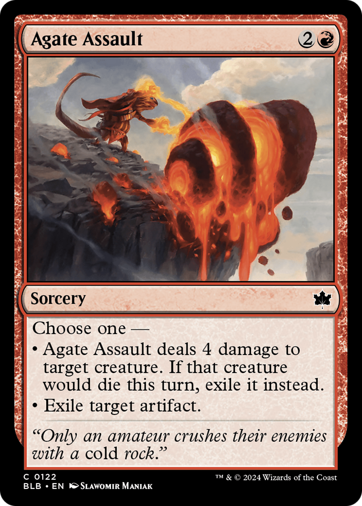 Agate Assault [Bloomburrow] | Devastation Store