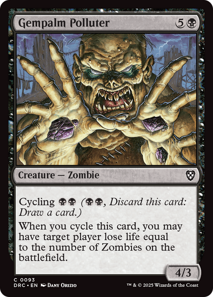 Gempalm Polluter [Aetherdrift Commander] | Devastation Store