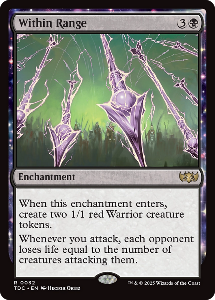 Within Range [Tarkir: Dragonstorm Commander] | Devastation Store