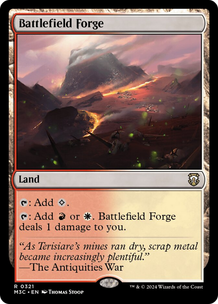 Battlefield Forge [Modern Horizons 3 Commander] | Devastation Store