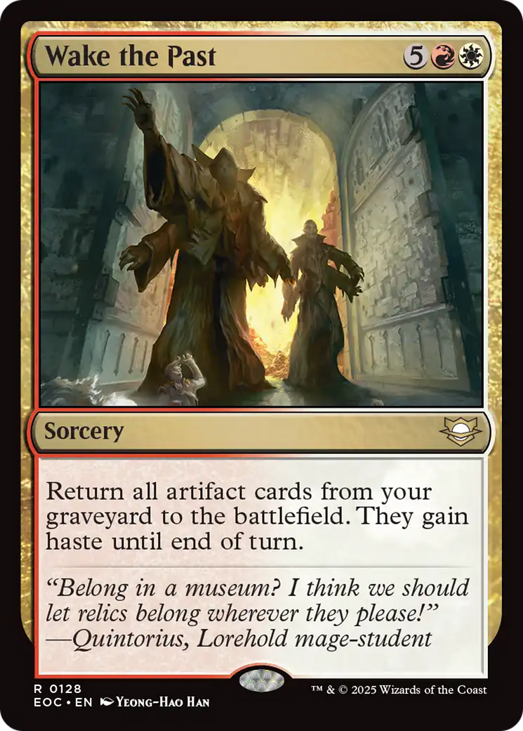 Wake the Past [Edge of Eternities Commander] | Devastation Store