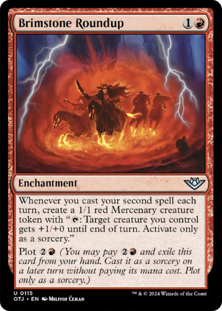 Brimstone Roundup [Outlaws of Thunder Junction] | Devastation Store
