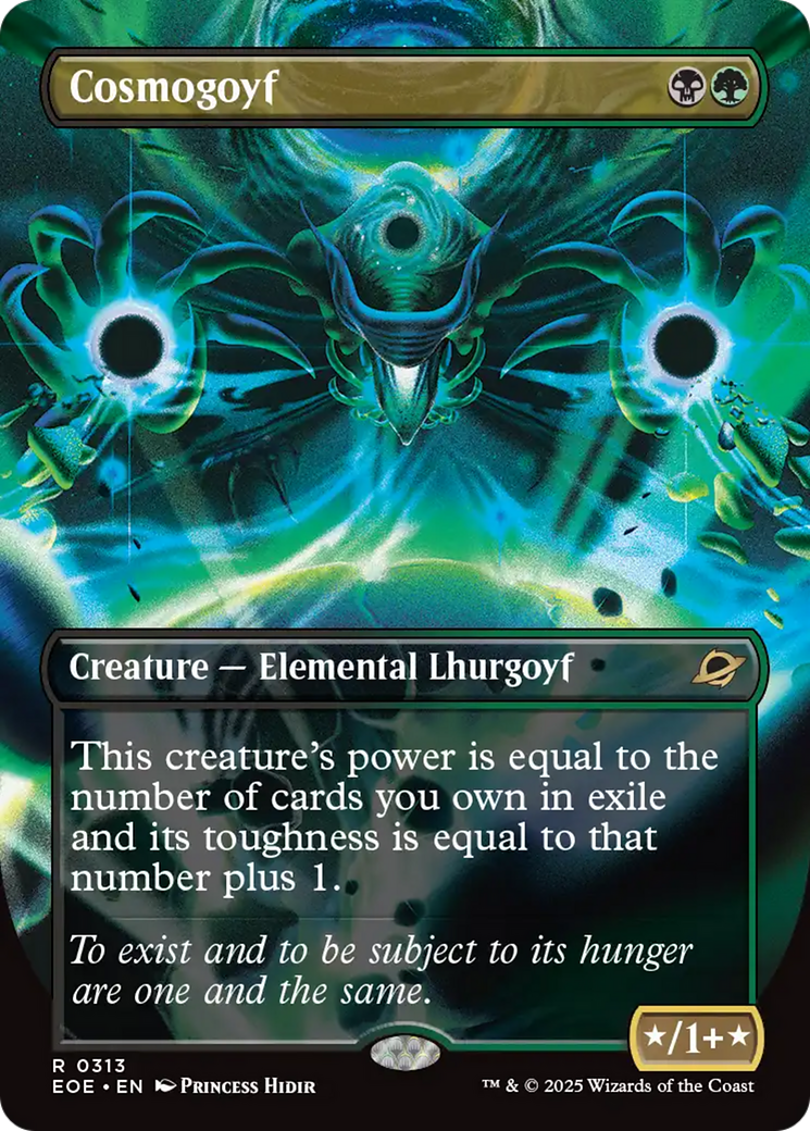 Cosmogoyf (Borderless) [Edge of Eternities] | Devastation Store