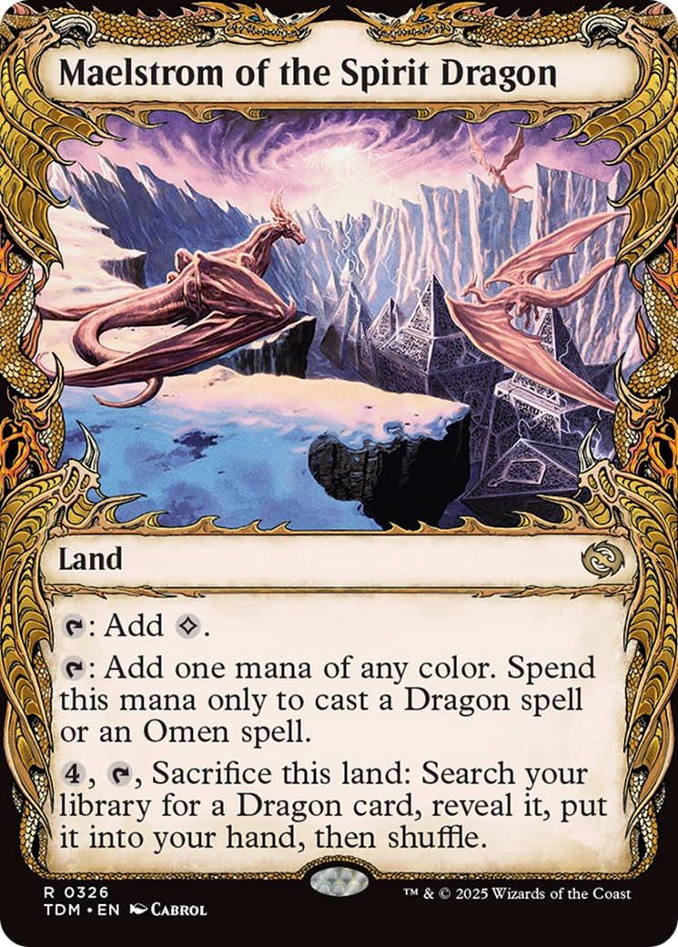 Maelstrom of the Spirit Dragon (Showcase) [Tarkir: Dragonstorm] | Devastation Store