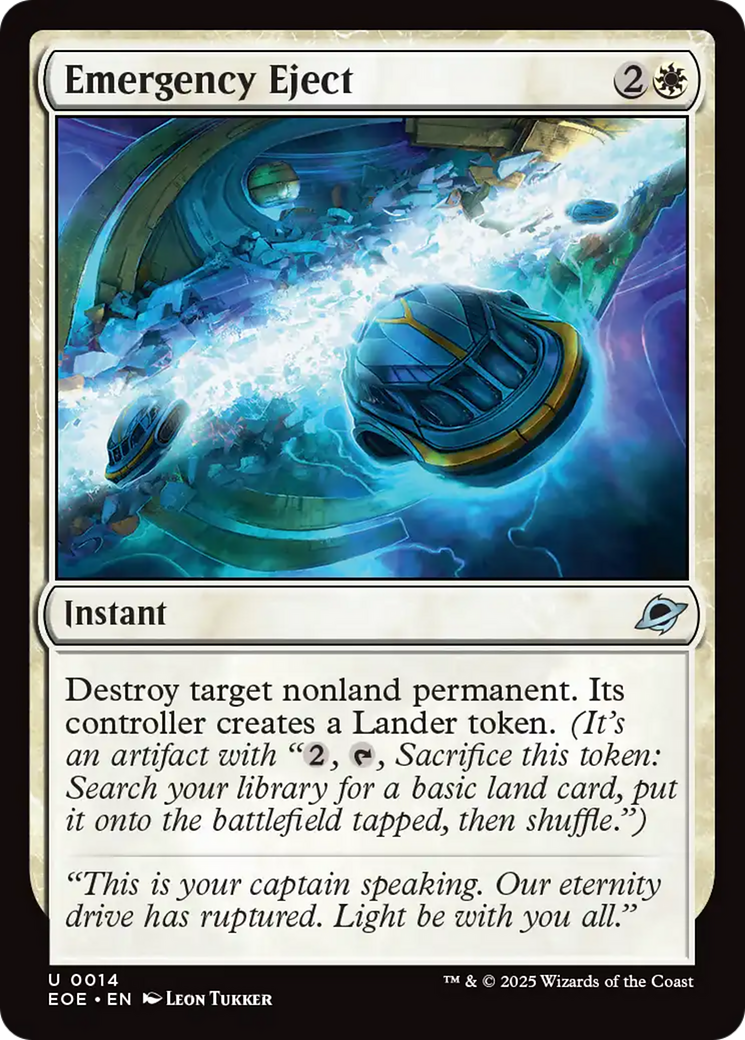 Emergency Eject [Edge of Eternities] | Devastation Store