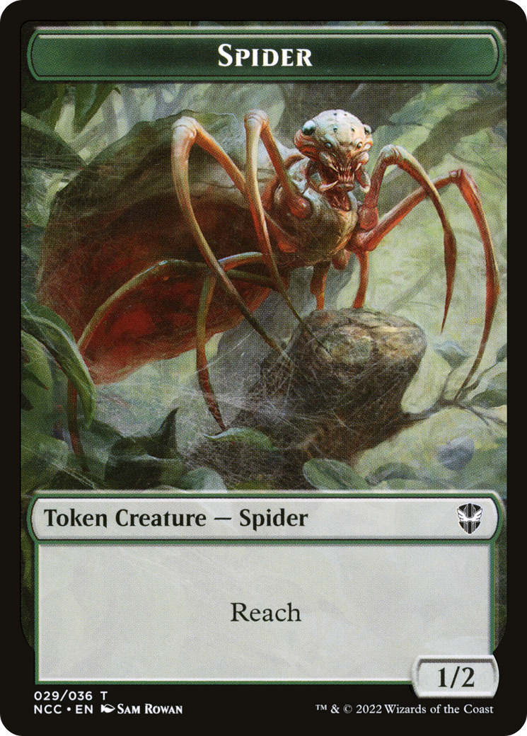 Treasure // Spider Double-Sided Token [The List] | Devastation Store