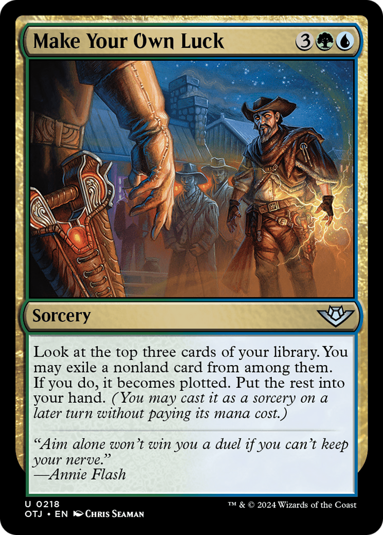 Make Your Own Luck [Outlaws of Thunder Junction] | Devastation Store