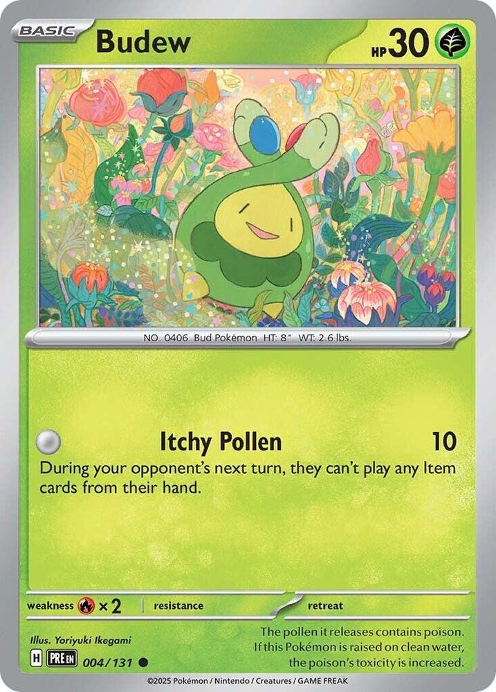 Budew (004/131) [Scarlet & Violet: Prismatic Evolutions] | Devastation Store