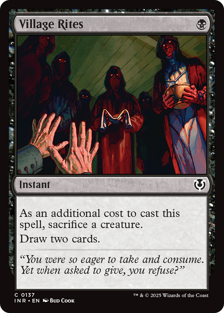 Village Rites [Innistrad Remastered] | Devastation Store