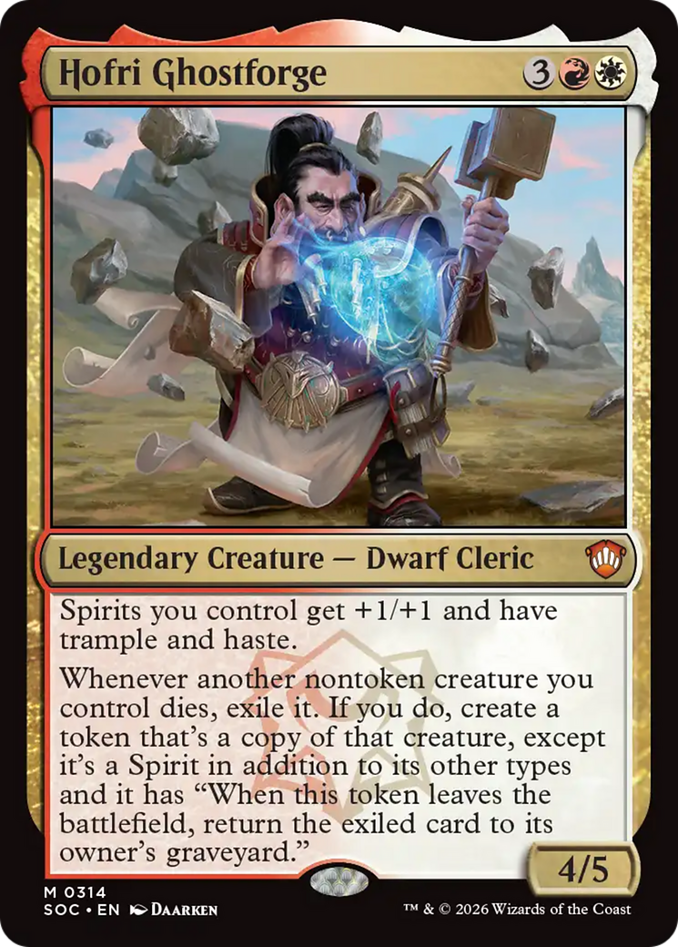 Hofri Ghostforge [Secrets of Strixhaven Commander] | Devastation Store