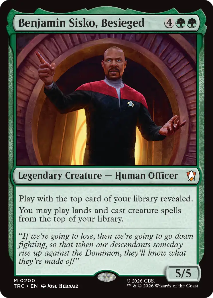 Benjamin Sisko, Besieged [Star Trek Commander] | Devastation Store