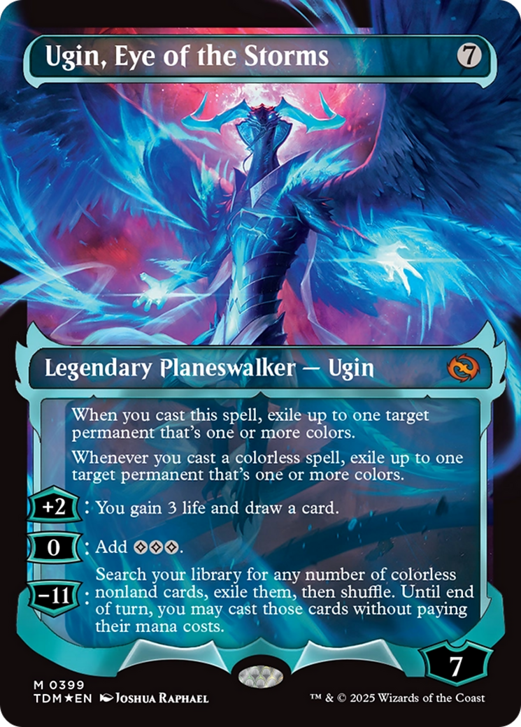Ugin, Eye of the Storms (Showcase) [Tarkir: Dragonstorm] | Devastation Store