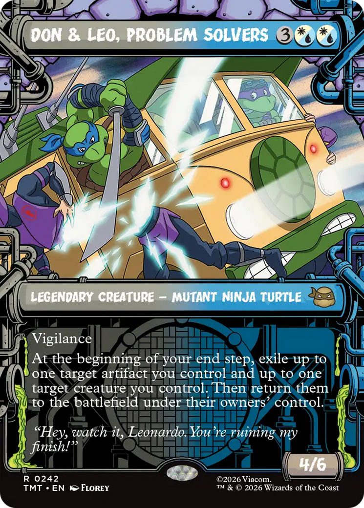 Don & Leo, Problem Solvers (Showcase) [Teenage Mutant Ninja Turtles] | Devastation Store