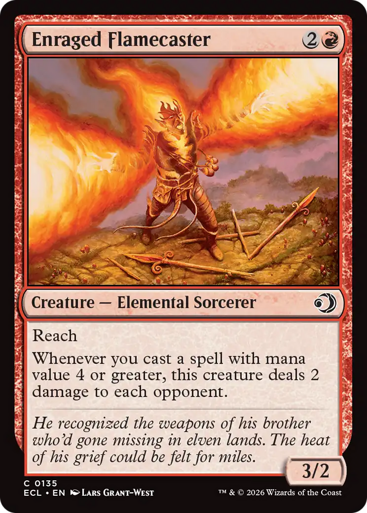 Enraged Flamecaster [Lorwyn Eclipsed] | Devastation Store