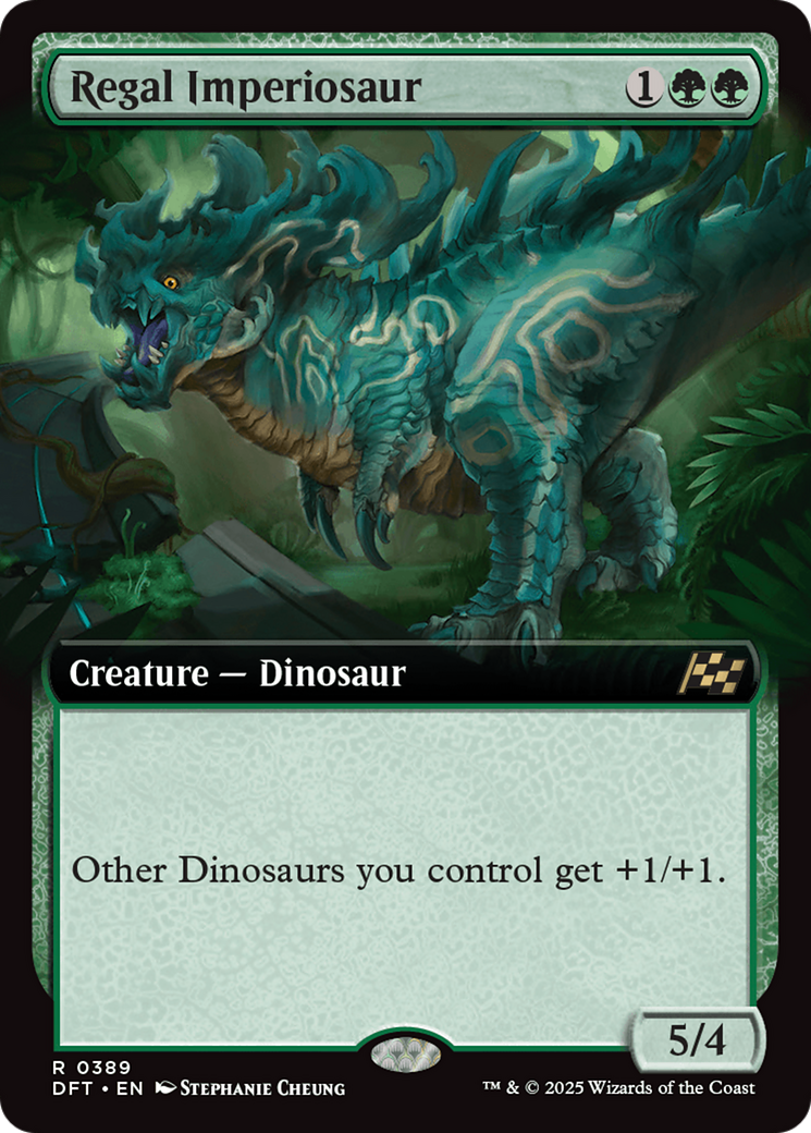 Regal Imperiosaur (Extended Art) [Aetherdrift] | Devastation Store