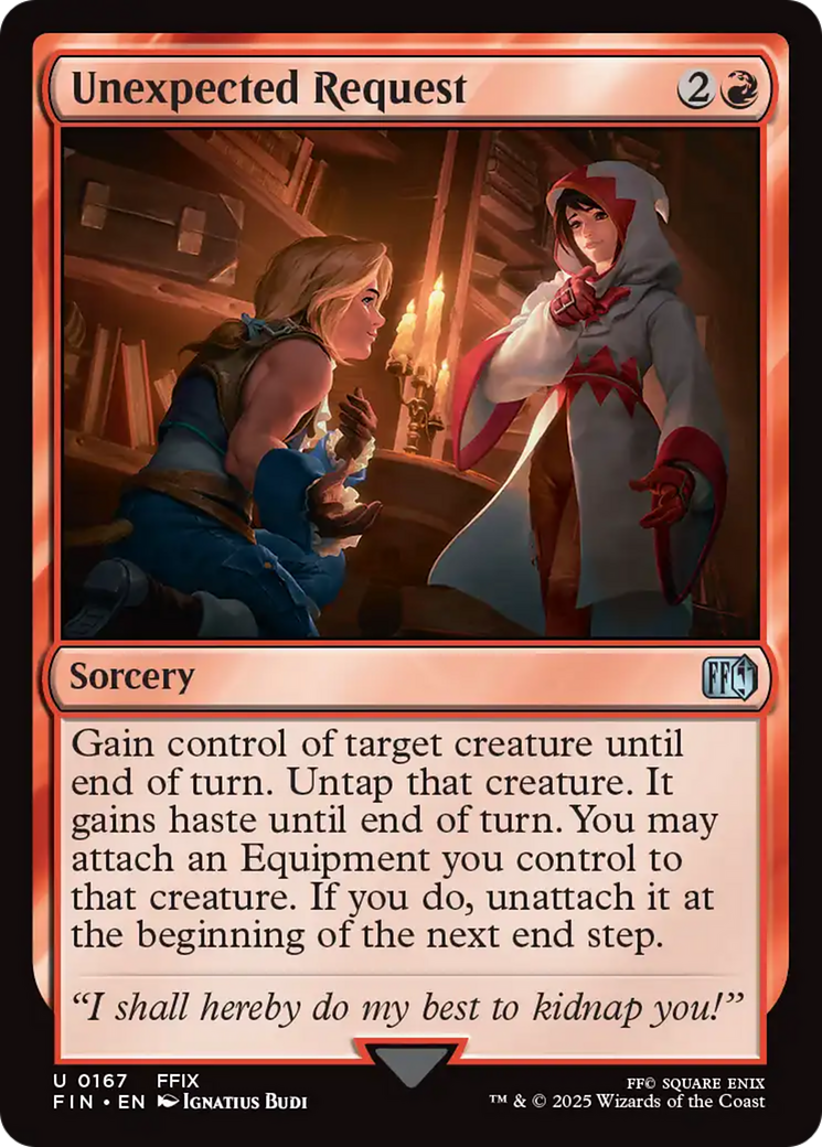 Unexpected Request [FINAL FANTASY] | Devastation Store