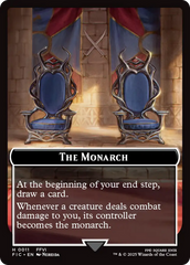 The Blackjack // The Monarch Double-Sided Token (Surge Foil) [FINAL FANTASY Commander Tokens] | Devastation Store