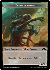Eldrazi Spawn // Blood Double-Sided Token [Modern Horizons 3 Tokens] | Devastation Store