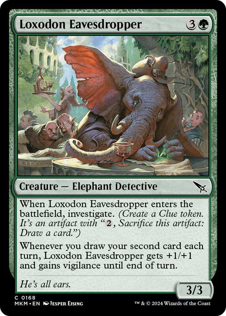 Loxodon Eavesdropper [Murders at Karlov Manor] | Devastation Store