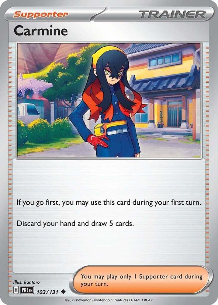 Carmine (103/131) [Scarlet & Violet: Prismatic Evolutions] | Devastation Store