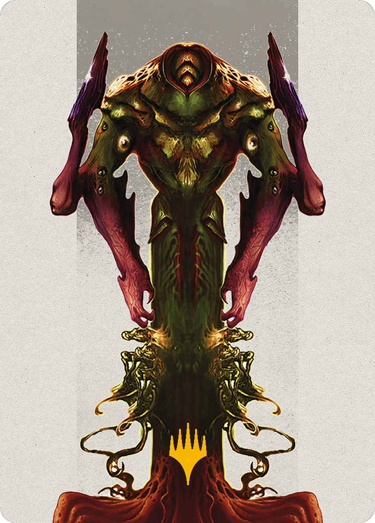 Kozilek, the Broken Reality Art Card (Gold-Stamped Planeswalker Symbol) [Modern Horizons 3 Art Series] | Devastation Store