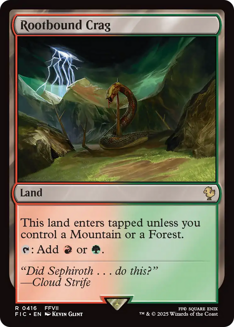 Rootbound Crag [FINAL FANTASY Commander] | Devastation Store