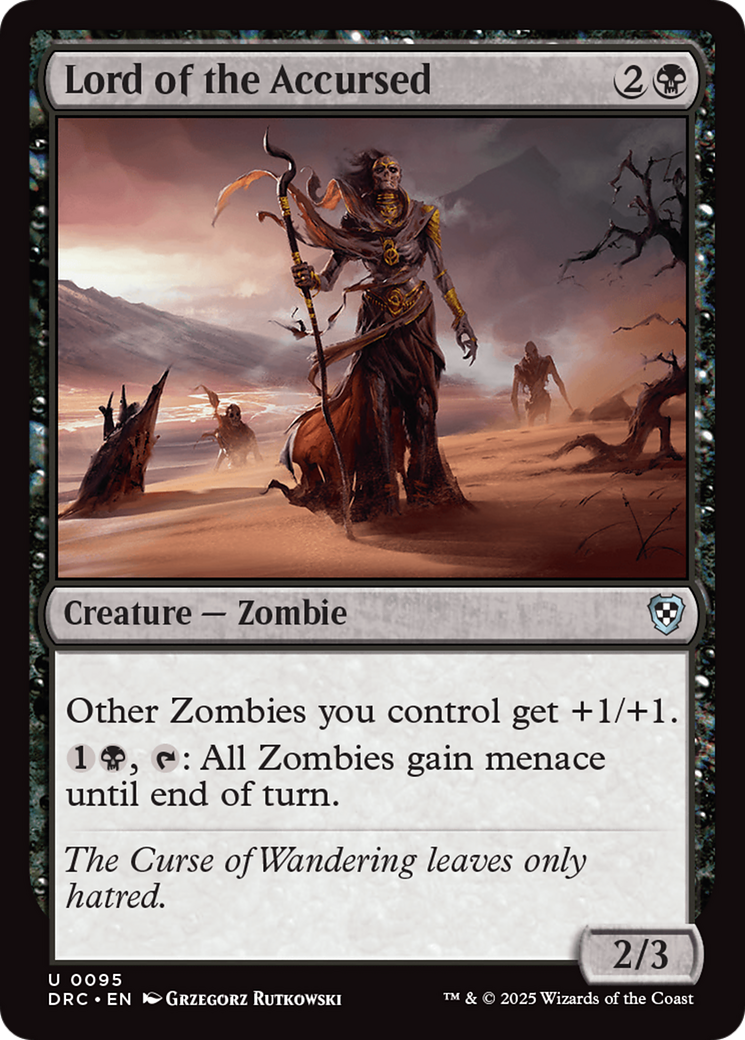 Lord of the Accursed [Aetherdrift Commander] | Devastation Store