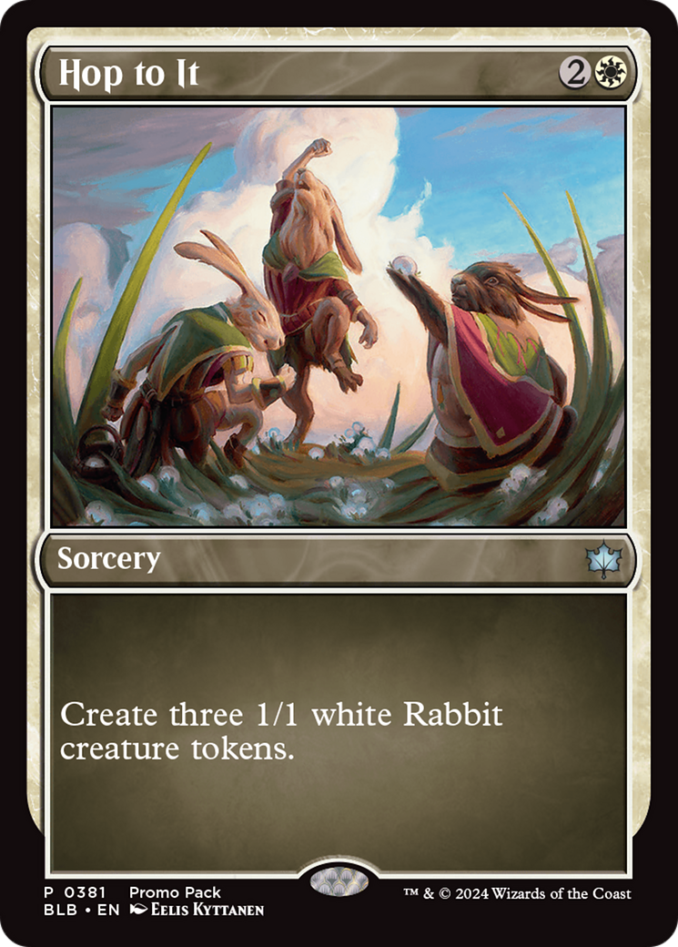 Hop to It [Bloomburrow Promos] | Devastation Store