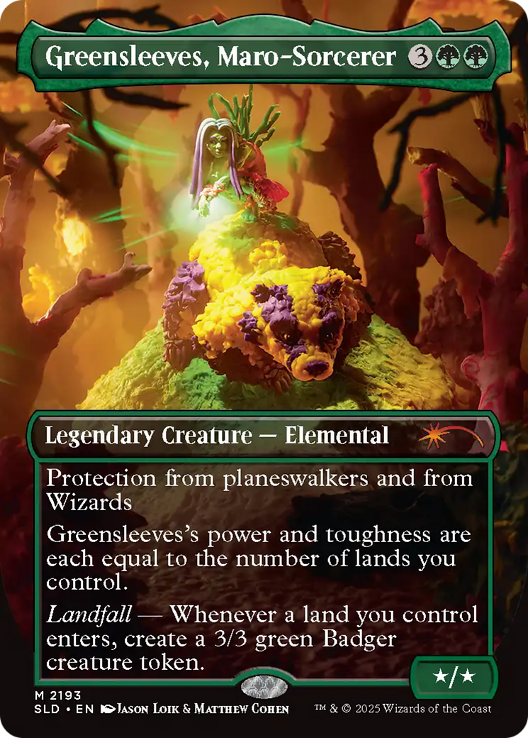 Greensleeves, Maro-Sorcerer (Rainbow Foil) [Secret Lair Drop Series] | Devastation Store