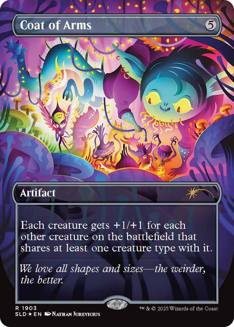 Coat of Arms (Double Rainbow Foil) [Secret Lair Drop Series] | Devastation Store