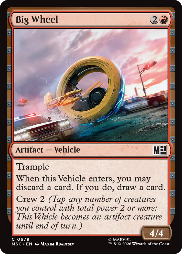 Big Wheel [Marvel Super Heroes Commander] | Devastation Store