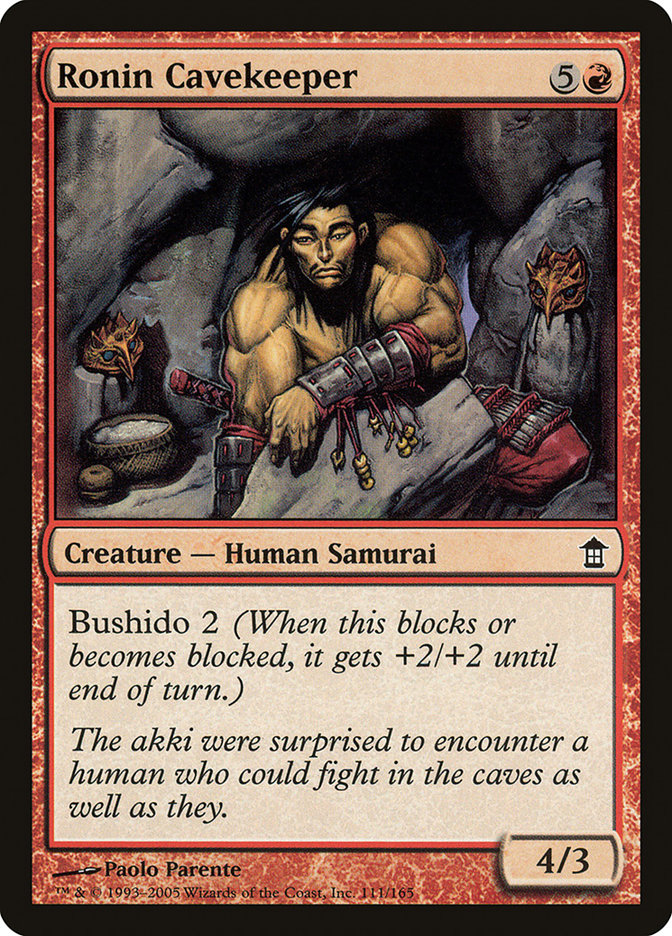 Ronin Cavekeeper [Saviors of Kamigawa] | Devastation Store