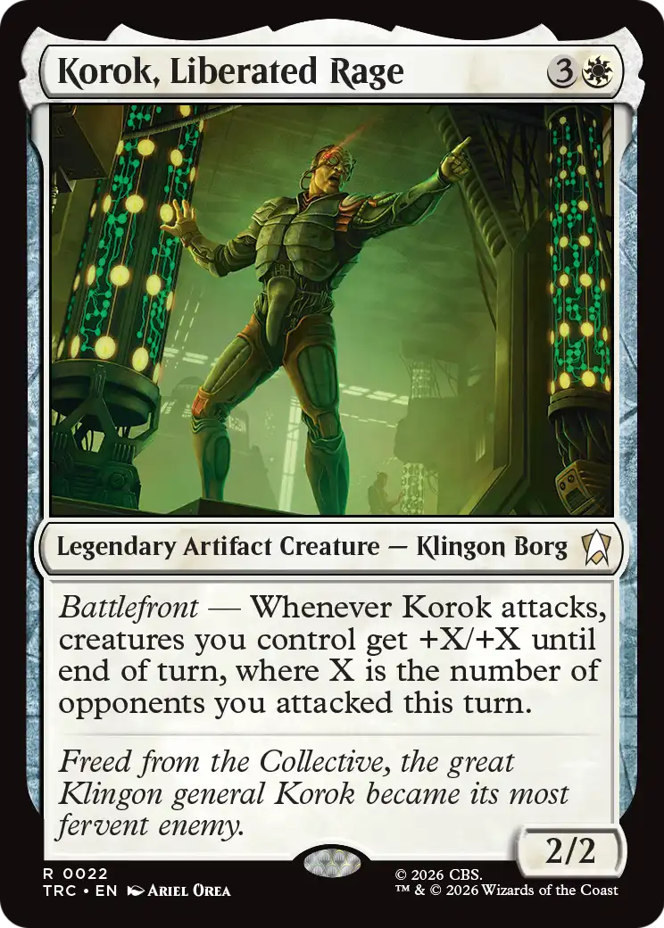 Korok, Liberated Rage [Star Trek Commander] | Devastation Store