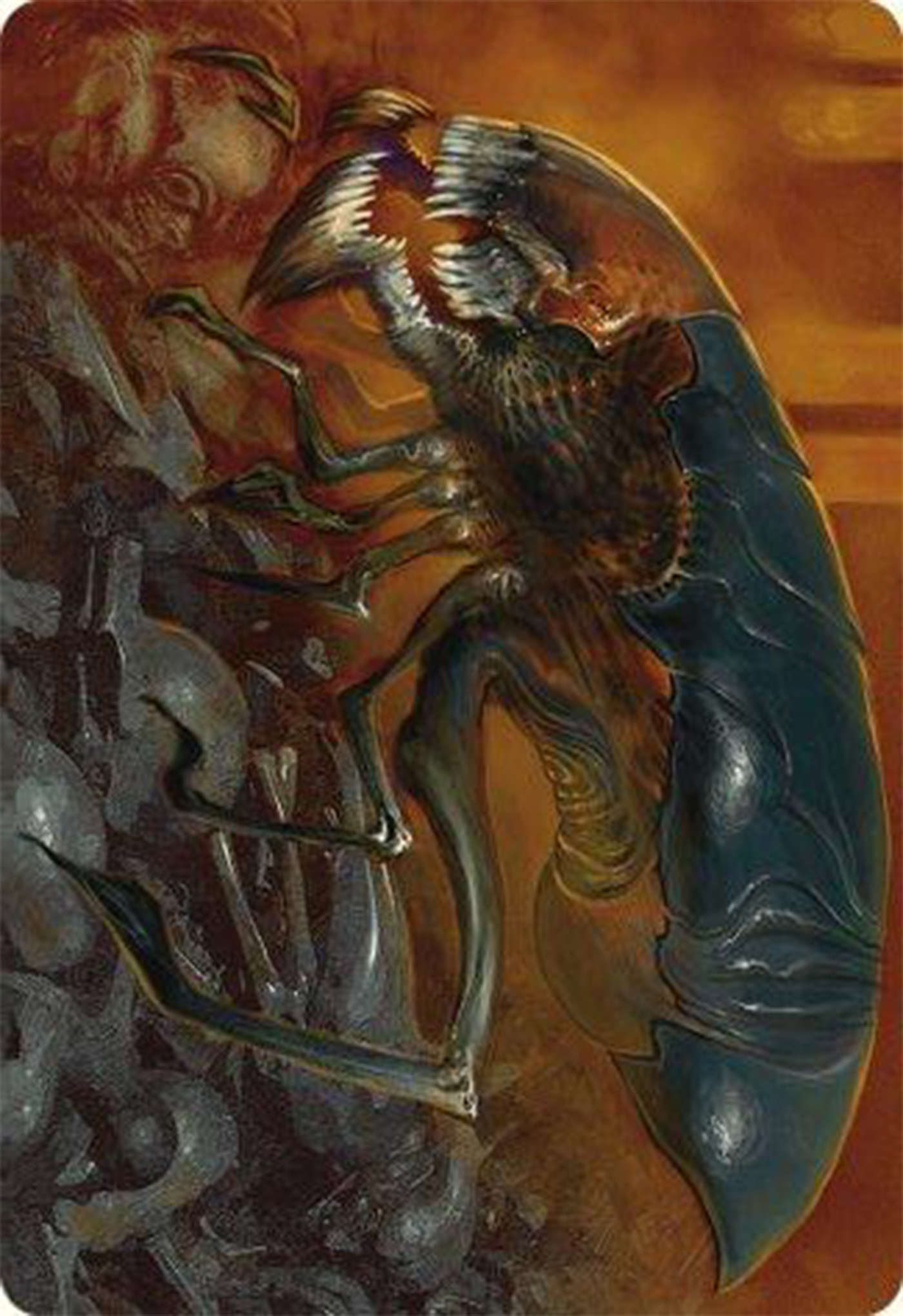 Cranial Ram Art Card [Modern Horizons 3 Art Series] | Devastation Store