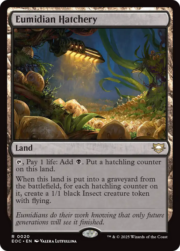 Eumidian Hatchery [Edge of Eternities Commander] | Devastation Store