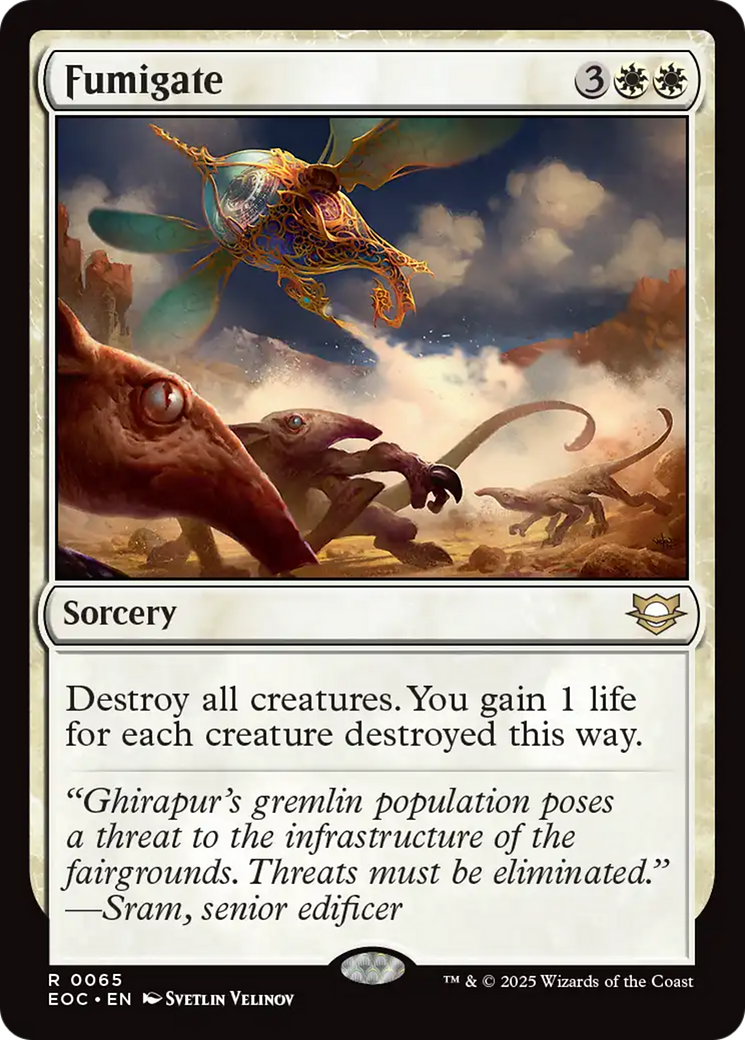 Fumigate [Edge of Eternities Commander] | Devastation Store